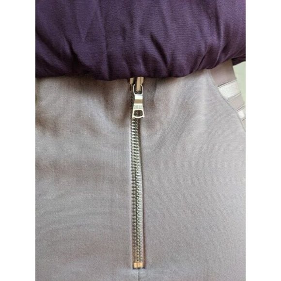 Alice + Olivia Womens Sz 4 Combo Top Pencil Skirt Dress Purple Pink Sleeveless - Picture 7 of 11